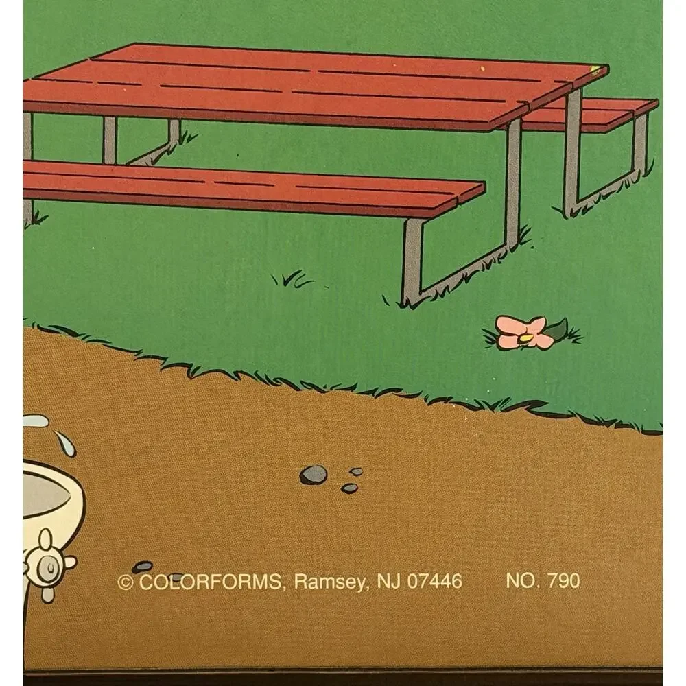 Colorforms The Puzzle Place Playset #790 1995 Vintage FREE SHIPPING